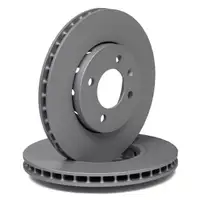 ZIMMERMANN Bremsscheiben + Bel&auml;ge SEAT MII SKODA CITIGO VW UP 1.0 1.0 TSI vorne