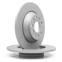 ZIMMERMANN Bremsscheiben Satz f&uuml;r AUDI A3 8V Q3 TT SEAT VW GOLF 7 PASSAT hinten