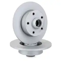 ZIMMERMANN Bremsen Bremsscheiben + Bel&auml;ge f&uuml;r SEAT TOLEDO VW GOLF 3 VENTO hinten