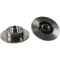 ZIMMERMANN Bremsen Bremsscheiben + Bel&auml;ge f&uuml;r VW Golf 3 Passat Polo Vento hinten