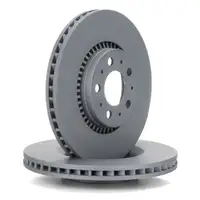 ZIMMERMANN Bremsen Kit Bremsscheiben + Bremsbel&auml;ge f&uuml;r Volvo S60 S80 V70 vorne