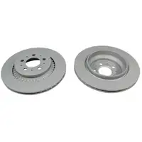ZIMMERMANN Bremsen Kit Bremsscheiben + Bel&auml;ge f&uuml;r Volvo XC90 I ab 10.2002 hinten