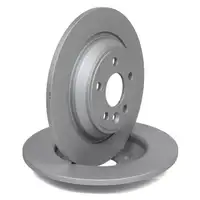 ZIMMERMANN Bremsscheiben + Bel&auml;ge VOLVO S60 II S80 II V60 V70 III XC70 II hinten