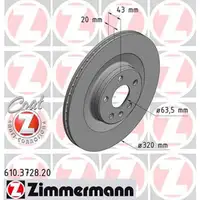 ZIMMERMANN Bremsen Bremsscheiben + Bremsbel&auml;ge f&uuml;r VOLVO S90 II XC90 II hinten