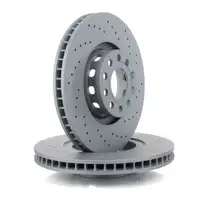Zimmermann SPORT Bremsscheiben Satz f&uuml;r Audi 100 S4quattro A6 S6quattro A8 vorne