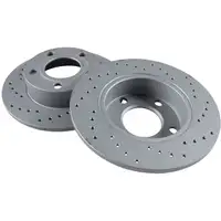 Zimmermann SPORT Bremsscheiben f&uuml;r Audi A4 (B5) VW Passat (3B) 1KD/1KF hinten