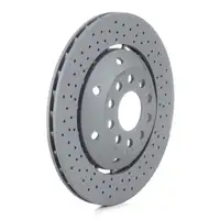 Bremsen FORMULA Z Bremsscheiben + BREMBO Bel&auml;ge f&uuml;r AUDI RS6 C5 vorne + hinten