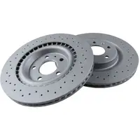 Zimmermann SPORT Bremsscheiben + Bel&auml;ge + Wako AUDI Q7 (4MB) PR-2ED,2EE hinten