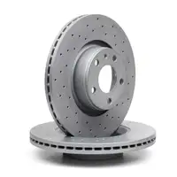 Zimmermann SPORT Bremsscheiben f&uuml;r Audi A6 (4F C6) PR-1LT 05.2004-08.2011 vorne