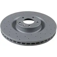 Zimmermann SPORT Bremsscheiben + Bel&auml;ge + Wako AUDI A4 (B6 B7) S4/1LJ/1LA vorne