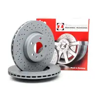 Zimmermann SPORT Bremsscheiben Satz f&uuml;r AUDI A4 (B8) (B9) A5 (8T 8F) (F5) vorne
