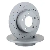 Zimmermann SPORT Bremsscheiben Bel&auml;ge Wako BMW 3er E36 316i 318i 318tds Z3 vorne