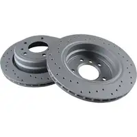 ZIMMERMANN Bremsen SPORT Bremsscheiben + Bel&auml;ge f&uuml;r BMW 5er E34 540i M5 hinten