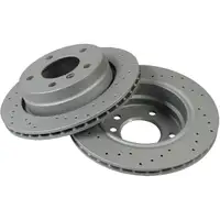 Zimmermann SPORT Bremsscheiben + Bel&auml;ge + Wako BMW E36 323i 328i vorne hinten