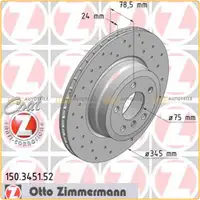 ZIMMERMANN Bremsen SPORT Bremsscheiben + Bel&auml;ge f&uuml;r BMW X5 E70 X6 E71 E72 hinten