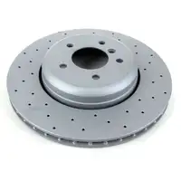 Zimmermann SPORT Bremsscheiben + Bel&auml;ge + Wako BMW 5er E60 6er E63 E64 hinten