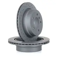 ZIMMERMANN Bremsen SPORT Bremsscheiben + Bel&auml;ge + Wako f&uuml;r BMW E88 E82 hinten