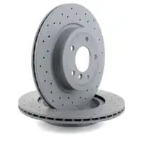Zimmermann SPORT Bremsscheiben Satz f&uuml;r BMW Z4 E89 sDrive35i/is 306/340PS hinten