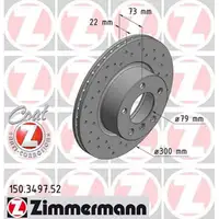 Zimmermann SPORT Bremsscheiben f&uuml;r BMW F20 F21 F30 F31 F34 F32 F33 F36 vorne