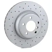 Zimmermann SPORT Bremsscheiben Bel&auml;ge Wako BMW E65-67 740i 745i 730d 740d vorne
