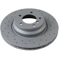 Zimmermann SPORT Bremsscheiben Bel&auml;ge Wako BMW E81 E82 E87 E88 bis 02.2010 vorne