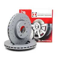 Zimmermann SPORT Bremsscheiben Alfa Romeo Citroen f&uuml;r Fiat Lancia Peugeot vorne
