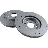 Zimmermann SPORT Bremsscheiben Satz f&uuml;r Fiat Punto (199) Opel Adam Corsa D vorne