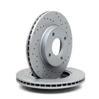 ZIMMERMANN SPORT Bremsscheiben + Bel&auml;ge FORD FIESTA IV MK4 + MAZDA 121 III vorne