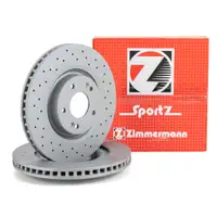 Zimmermann SPORT Bremsscheiben f&uuml;r Hyundai i40 (VF) 17/18Zoll Kia Cadenza vorne