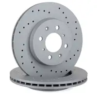 Zimmermann SPORT Bremsscheiben f&uuml;r HONDA CIVIC CRX INSIGHT JAZZ & ROVER vorne