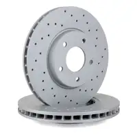 ZIMMERMANN Bremsen SPORT Bremsscheiben + Bel&auml;ge f&uuml;r JAGUAR XJ XK 8 3.2-4.2 vorne