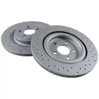 Zimmermann SPORT Bremsscheiben Bel&auml;ge JAGUAR S-TYPE X200 XF X250 XK X150 hinten