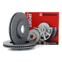 Zimmermann SPORT Bremsscheiben f&uuml;r MAZDA 6 GJ GH CX-5 KE GH 2.0 2.5 2.2D vorne