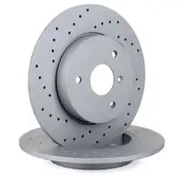 Zimmermann SPORT Bremsscheiben Bel&auml;ge Trommeln Backen SMART 450 452 vorne hinten