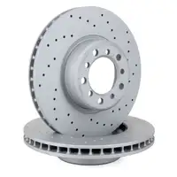 Zimmermann SPORT Bremsscheiben Satz Mercedes S-Klasse W126 C126 260-500SE vorne