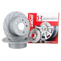 Zimmermann SPORT Bremsscheiben Satz Mercedes W114 W115 W116 W126 W123 hinten