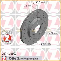 Zimmermann SPORT Bremsscheiben Bel&auml;ge Wako MERCEDES W124 300 320 220 PS vorne
