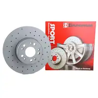 Zimmermann SPORT Bremsscheiben Satz Mercedes W140 C140 300-600 300Turbo-D vorne