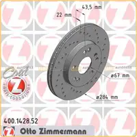 Zimmermann SPORT Bremsscheiben Satz Mercedes W124 S124 C124 A124 SL R107 vorne