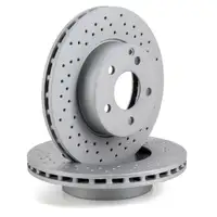 Zimmermann SPORT Bremsscheiben Satz Mercedes W204 C180 Komp. C180-220CDI vorne