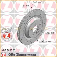 Zimmermann SPORT Bremsscheiben + Bremsbel&auml;ge + Wako MERCEDES W221 C216 hinten