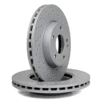 Zimmermann SPORT Bremsscheiben Satz MERCEDES W176 W246 C117 vorne