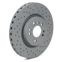 ZIMMERMANN Bremsen Kit SPORT Bremsscheiben + Bel&auml;ge Wkk Mercedes W166 C292 vorne