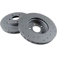 Zimmermann SPORT Bremsscheiben Satz MERCEDES E-KLASSE-BENZ W211 S211 vorne