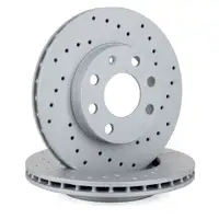 Zimmermann SPORT Bremsscheiben f&uuml;r Opel Ascona Astra Corsa Kadett Vectra vorne