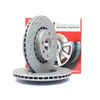 Zimmermann SPORT Bremsscheiben f&uuml;r Opel Astra F Corsa B Tigra A Vectra A vorne
