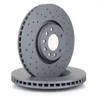 Zimmermann SPORT Bremsscheiben + Bel&auml;ge OPEL Astra H Zafira B 2.0 OPC vorne