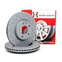 Zimmermann SPORT Bremsscheiben f&uuml;r Opel Ampera Astra J Zafira C 16 Zoll vorne
