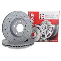 Zimmermann SPORT Bremsscheiben f&uuml;r Peugeot 407 (6D 6E) 508 SW 607 (9D 9U) vorne