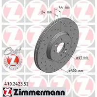 ZIMMERMANN Bremsen SPORT Bremsscheiben + Bremsbel&auml;ge f&uuml;r RENAULT SCENIC II vorne